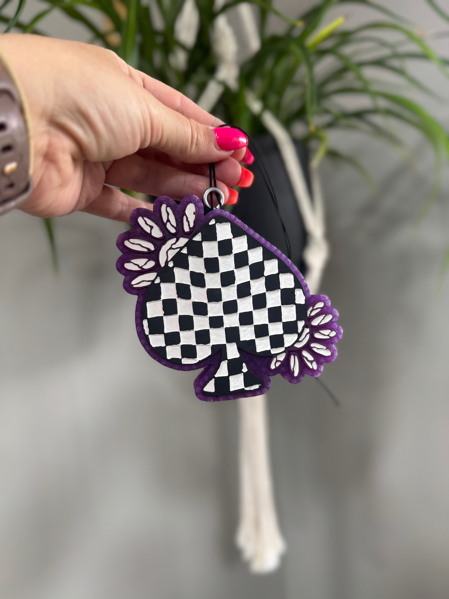Checkered Spade