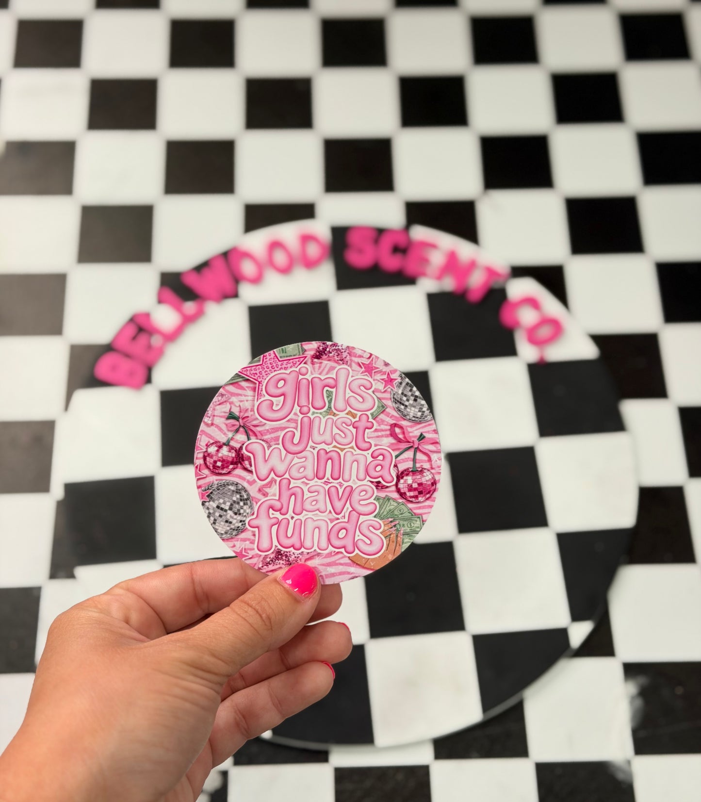 4inch Cardstock Freshie