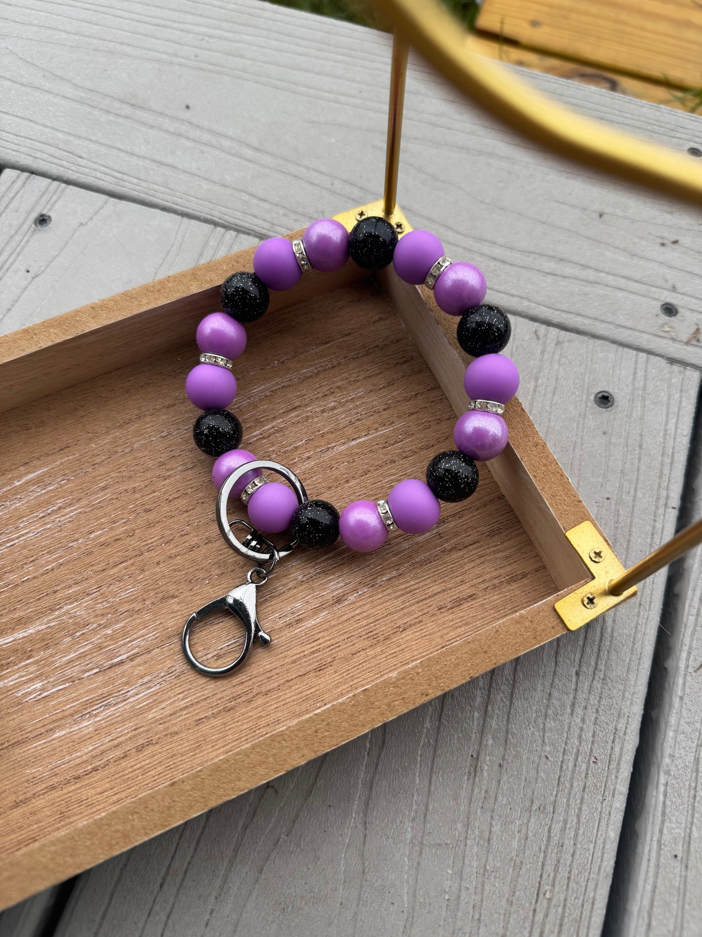 Purple Wristlet