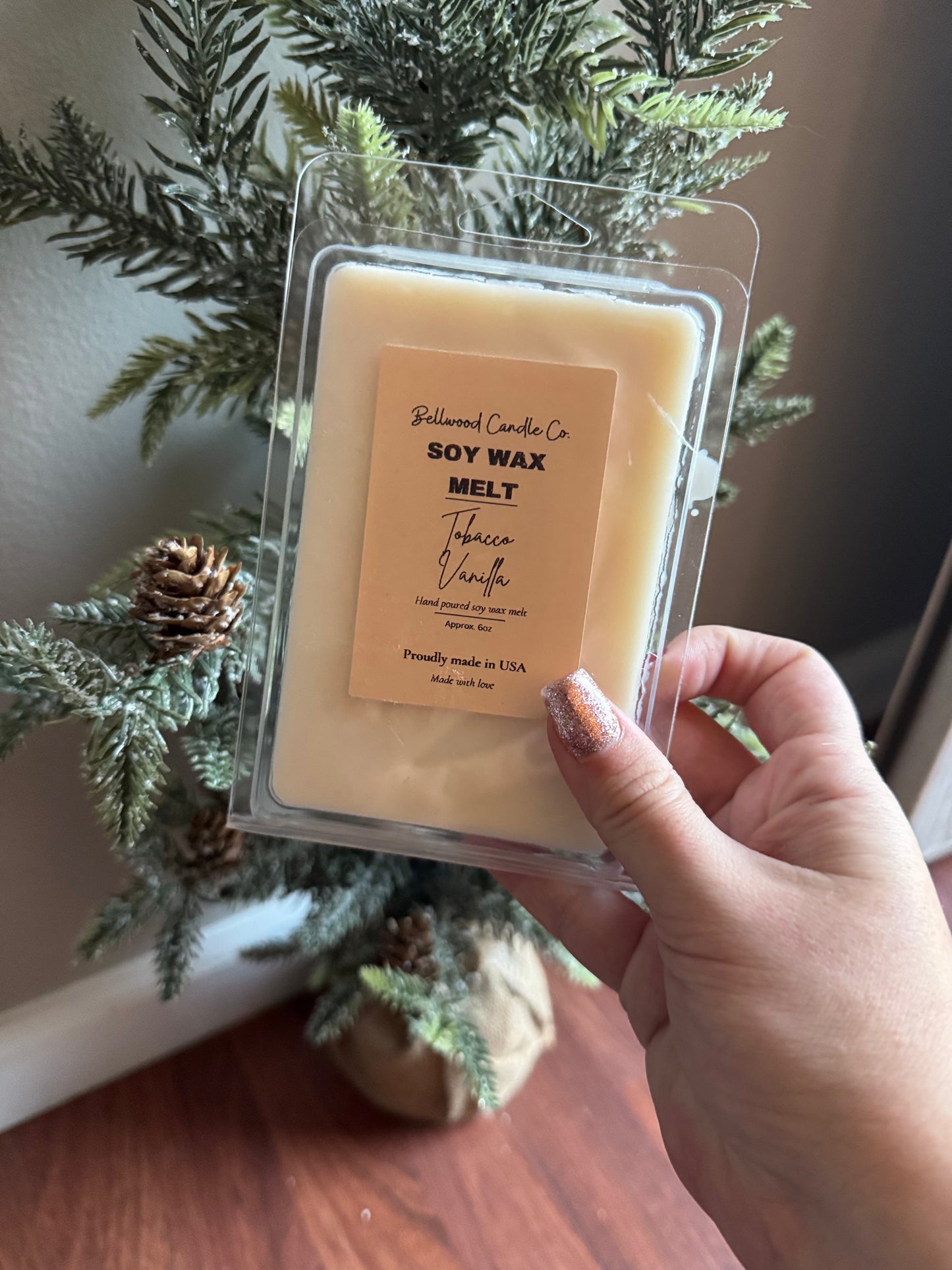 Tobacco Vanilla Wax Melt- Large