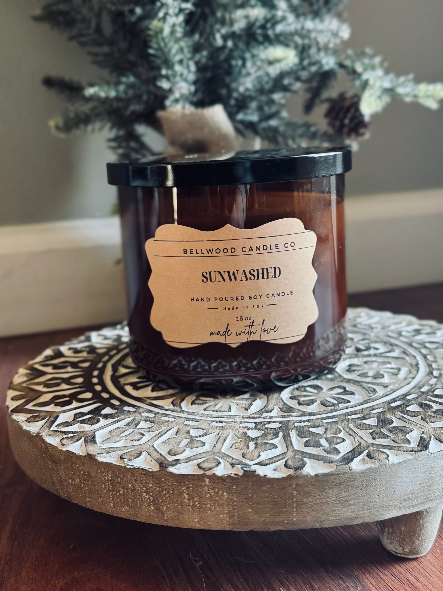 Sunwashed Candle- 3 wick