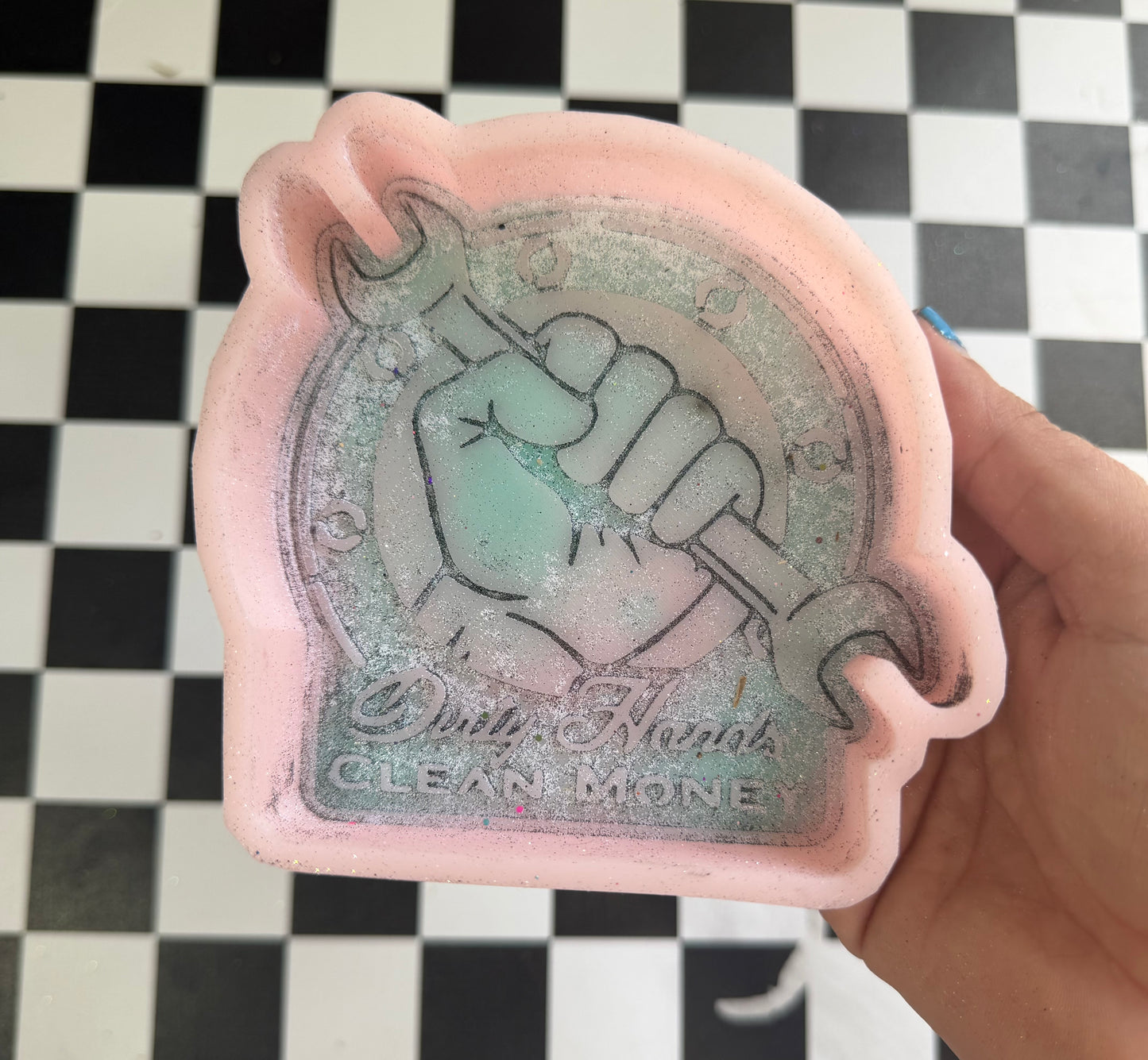 DIRTY HANDS CLEAN MONEY W WRENCH FRESHIE