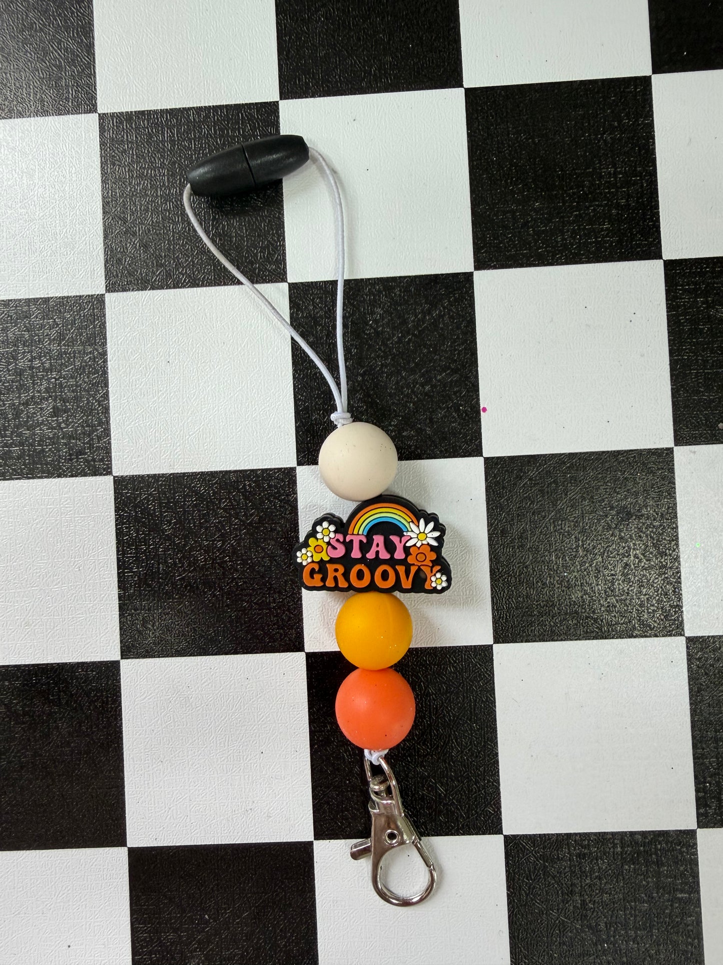 STAY GROOVY FRESHIE HANGER
