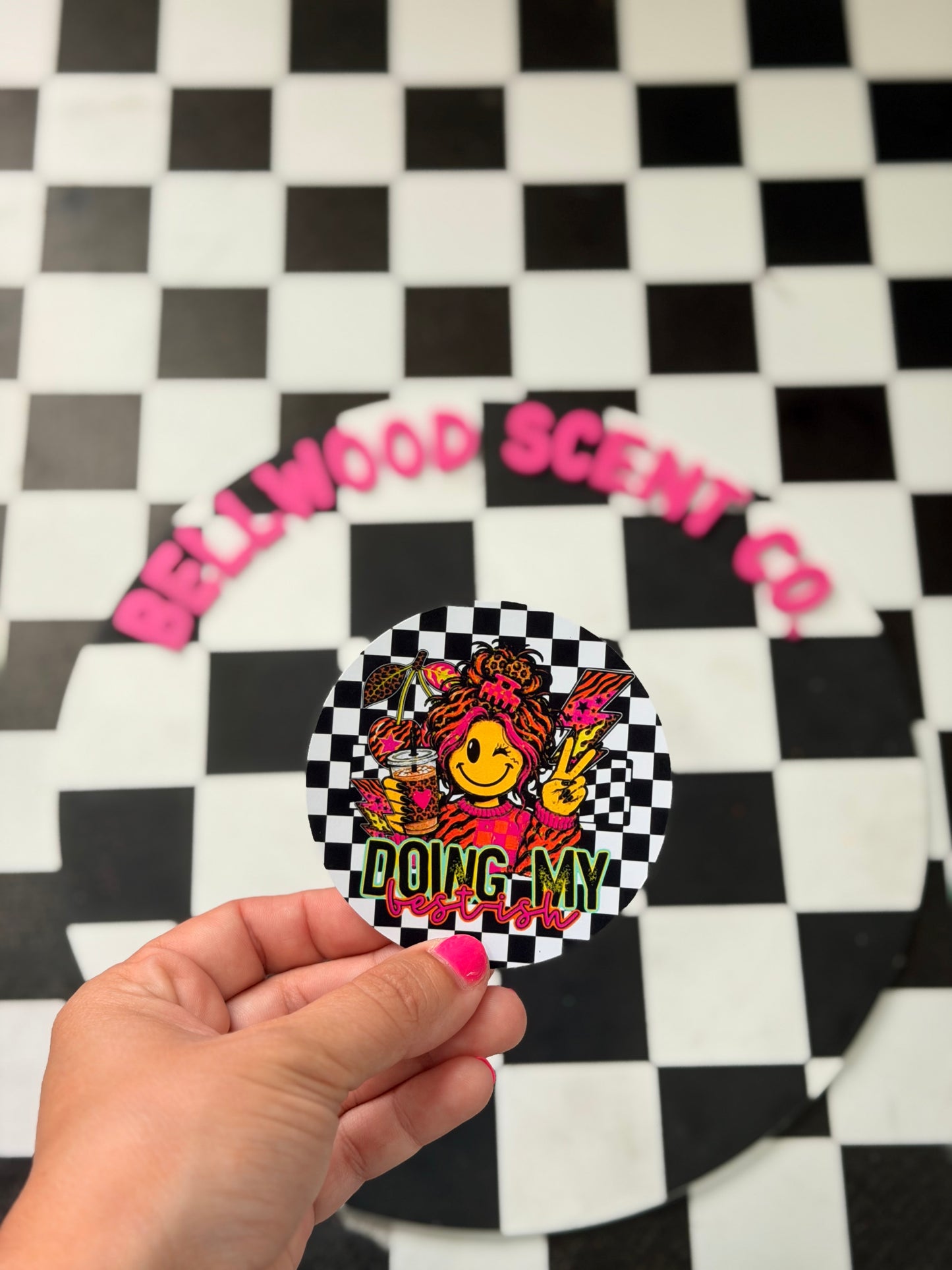 4inch Cardstock Freshie