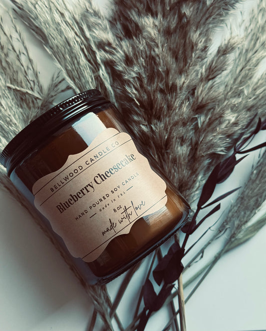 Blueberry Cheesecake -8oz Candle
