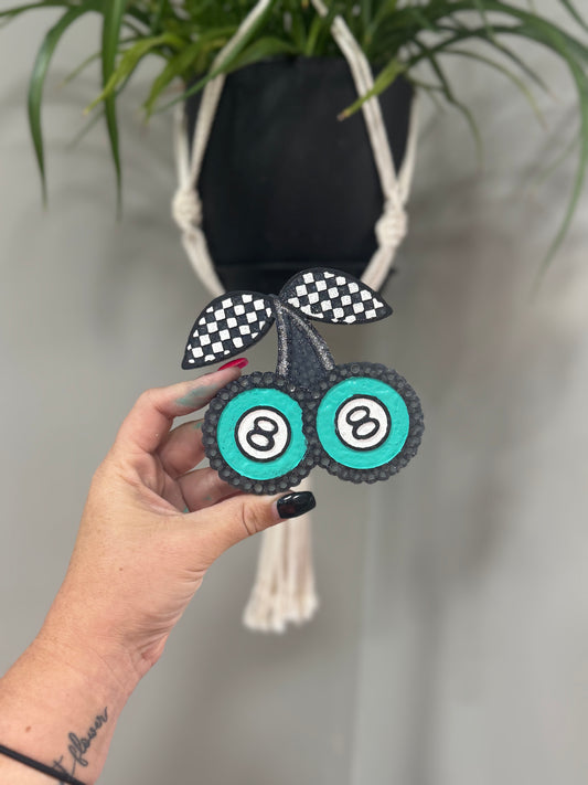 Checkered Eight Ball