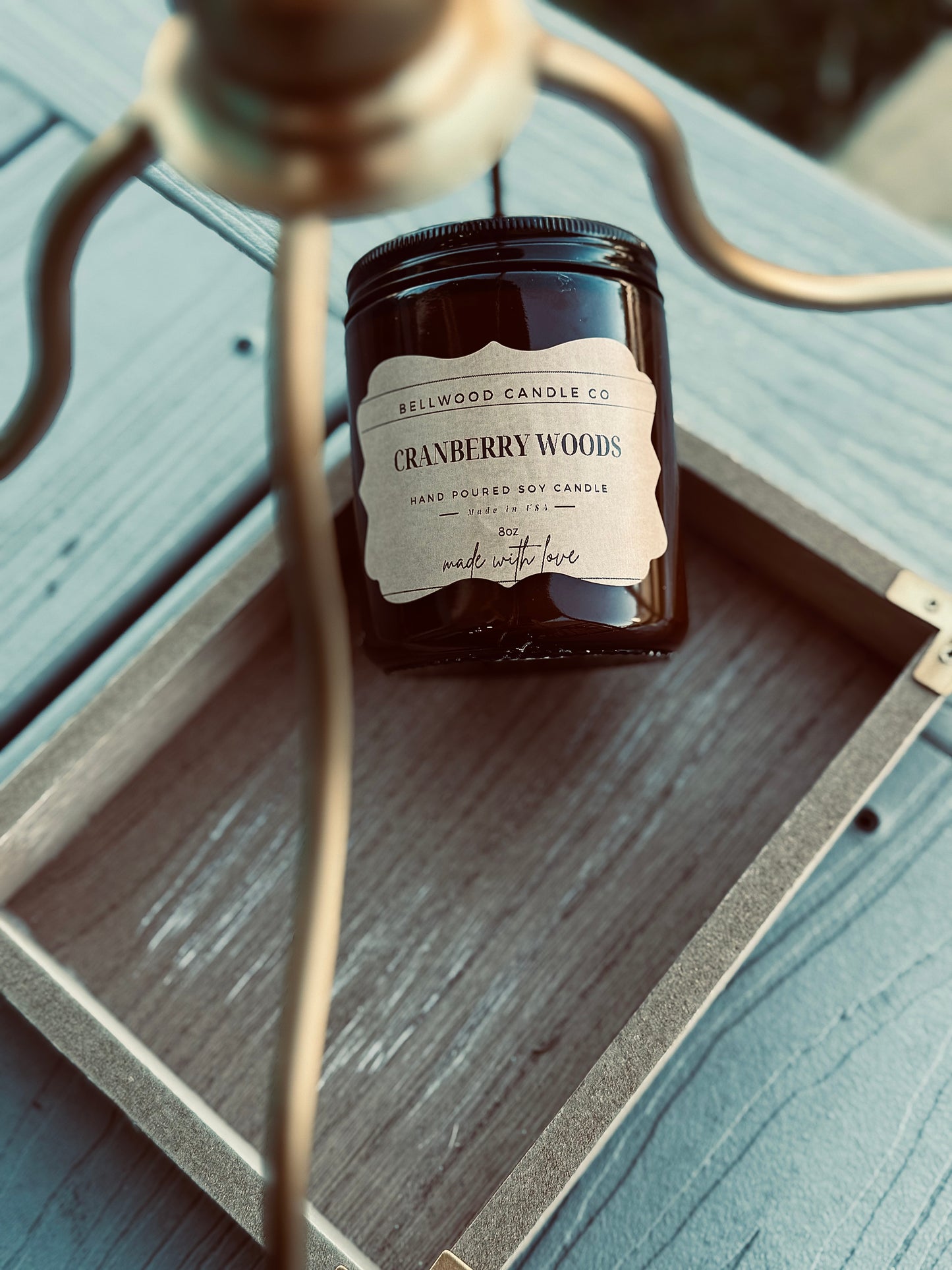 Cranberry Woods Soy 8oz Candle