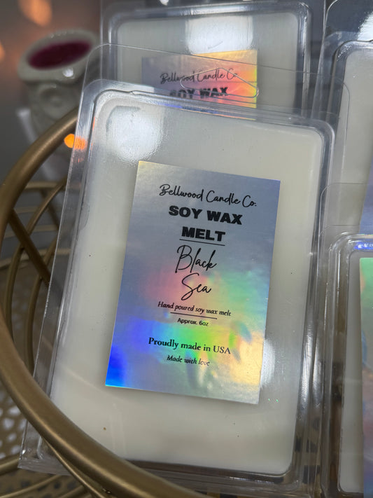 Large Wax Melt- Black Sea scent