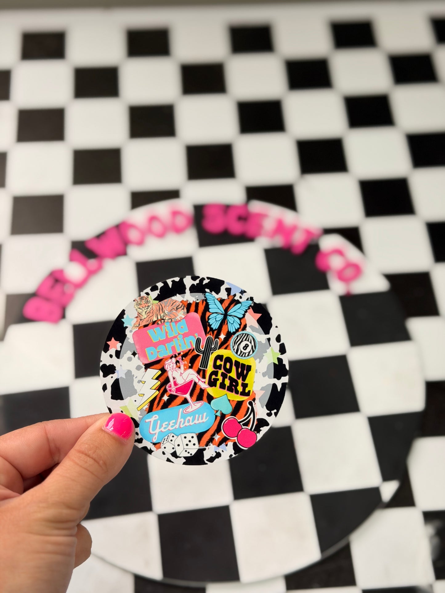 4inch Cardstock Freshie