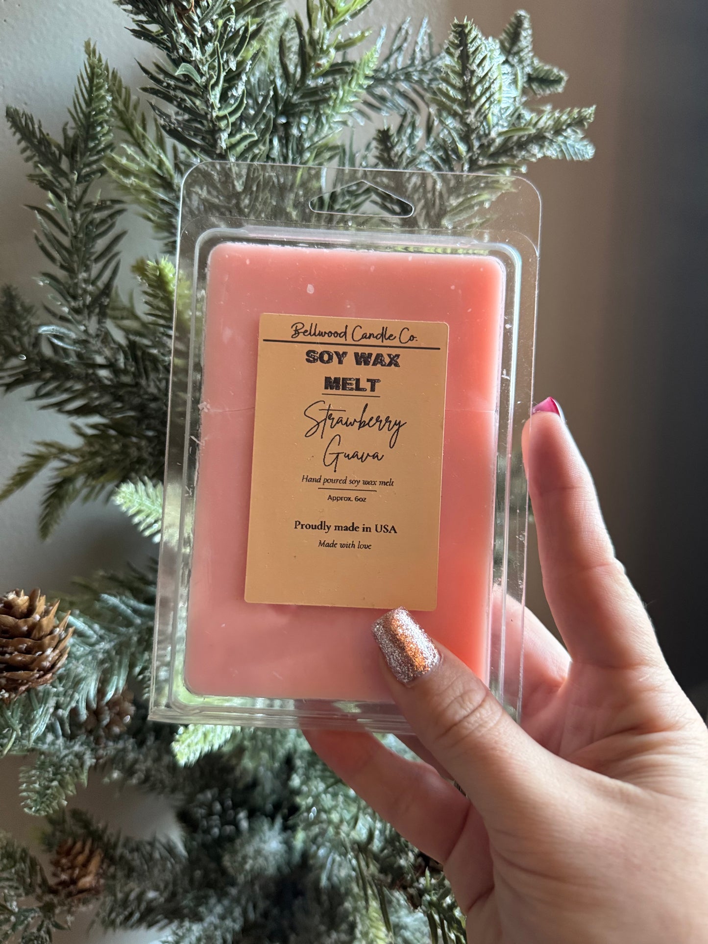 Strawberry Guava Wax melt large