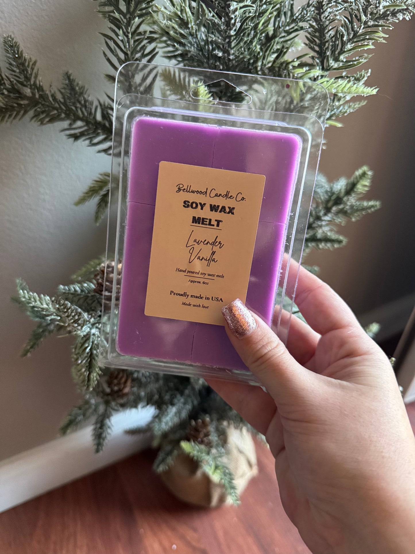 Lavender Vanilla Wax Melt- Large