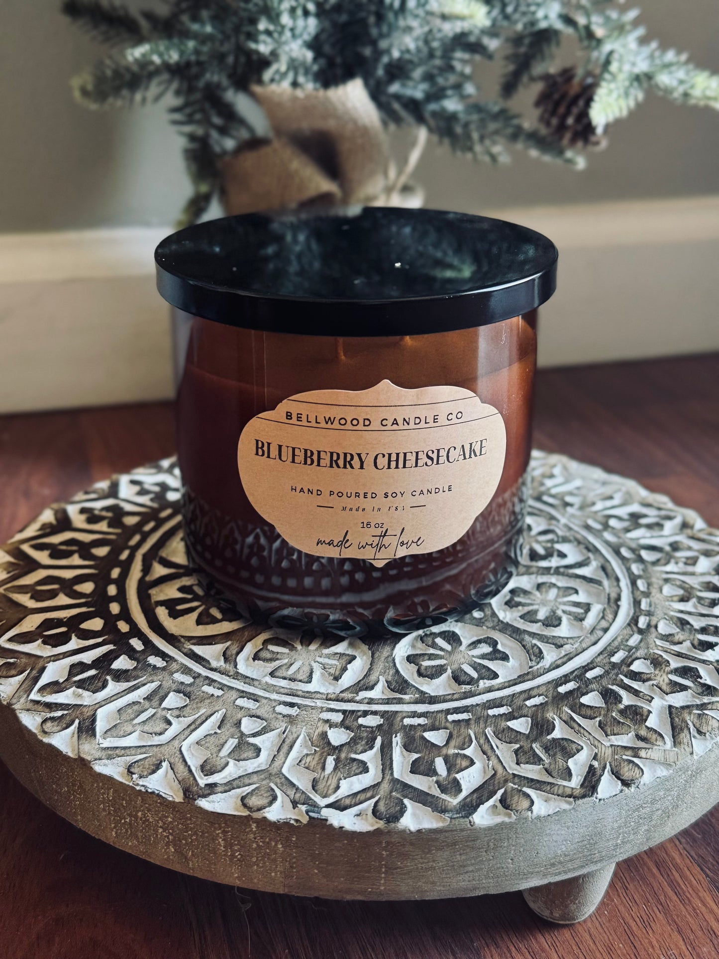 Blueberry Cheesecake Candle- 3 wick