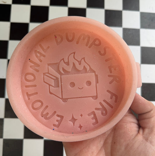 EMOTIONAL DUMPSTER FIRE FRESHIE