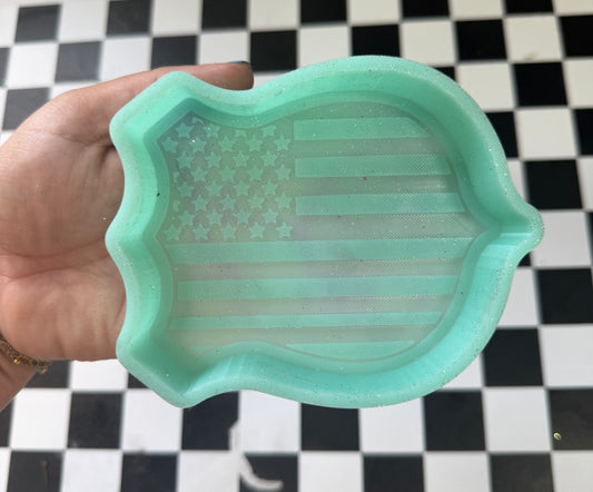 AMERICAN FLAG SHIELD FRESHIE