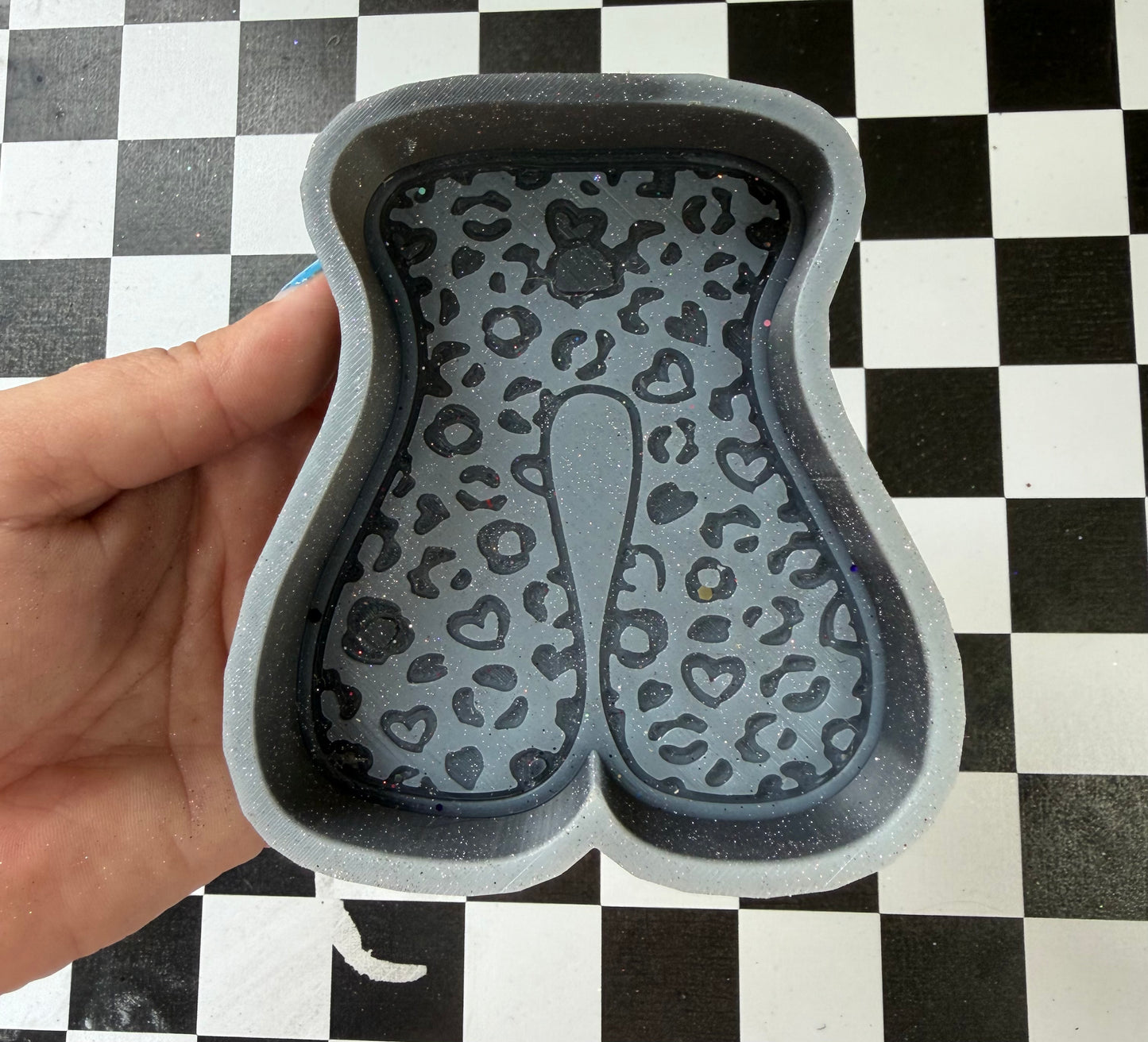 LEOPARD LETTER A FRESHIE