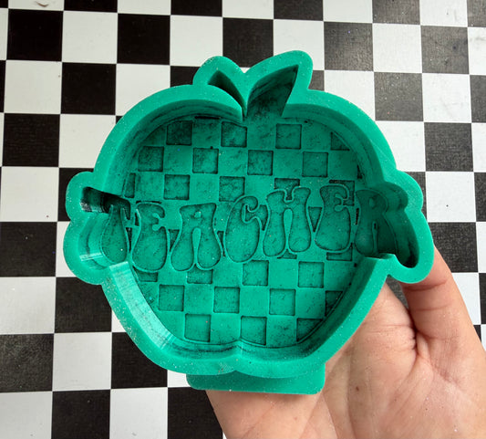 CHECKERED TEACHER APPLE FRESHIE