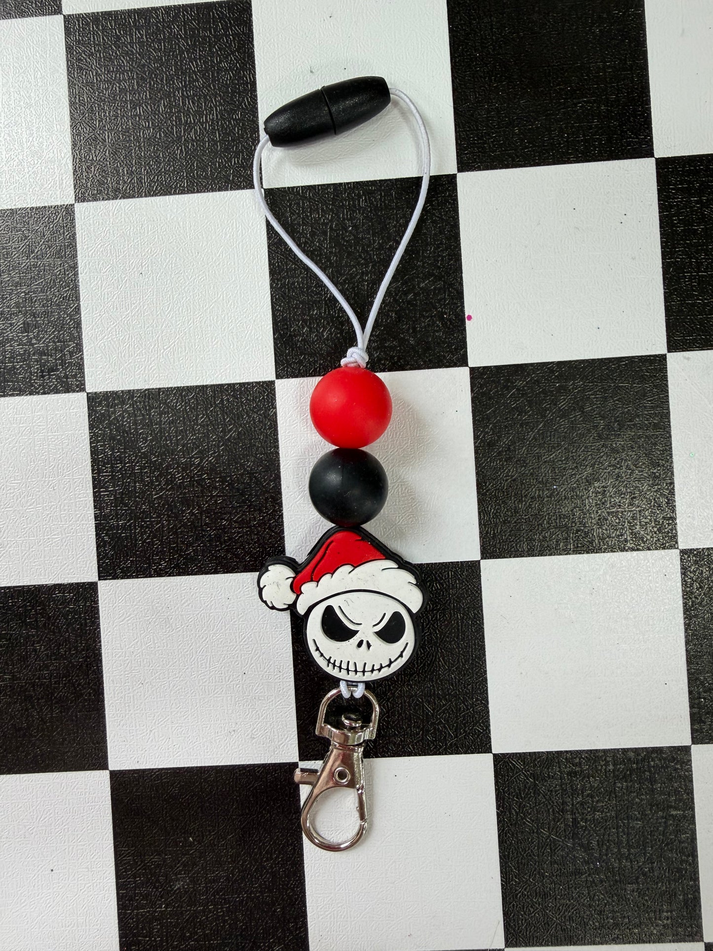 SANTA SKELETON FRESHIE HANGER