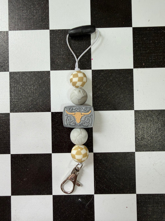 LONGHORN BELT BUCKLE FRESHIE HANGER